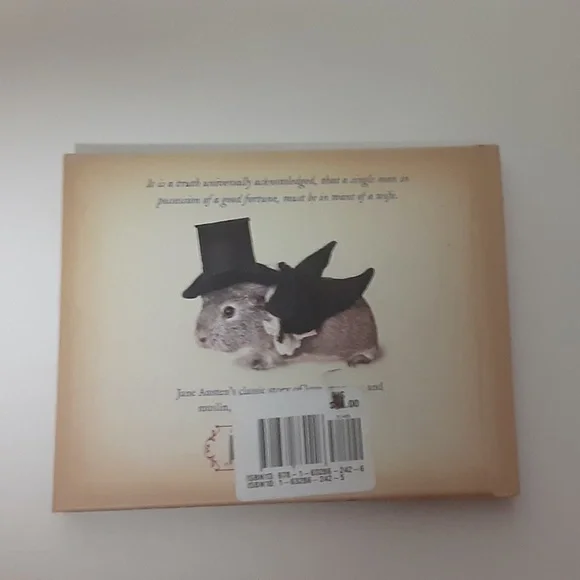A GUINEA PIG Pride & Prejudice Book New Adorable - Picture 3 of 4
